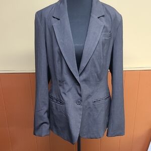 The Limited Slate Gray Blazer